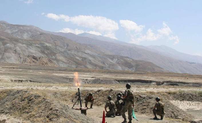 Erzincan’da 59’ncu Havan ve Topçu Eğitim Tugay Komutanlığındaki sözleşmeli erlere