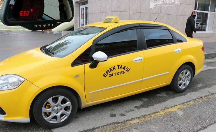 Erzincan’da taksi fiyatları zamlandı. Taksimetre açılış ve kilometre ücreti 6.50