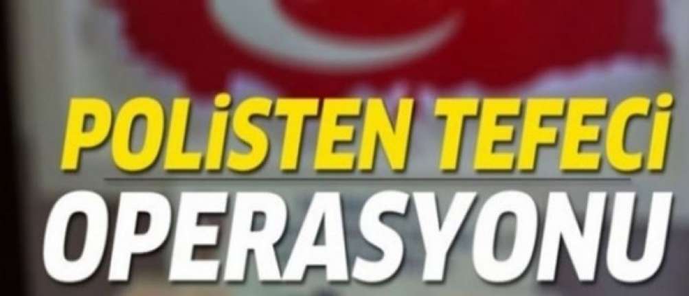 Erzincan’da çıkar amaçlı suç örgütü oluşturup tefecilik yaptıkları öne sürülen