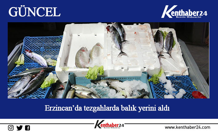 Sonbahar ayının ortasında kış ayına sayılı günler kala Erzincan’da tezgahlarda