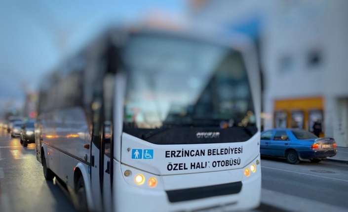 Erzincan’da toplu taşıma ücretlerine