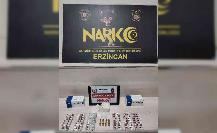 Erzincan’da 9 ay süren teknik ve fiziki takip neticesinde uyuşturucu