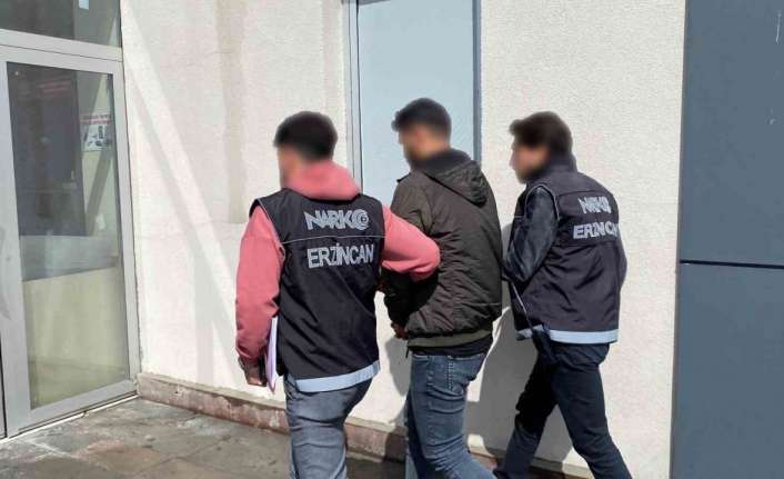 ERZİNCAN’DA UYUŞTURUCU TİCARETİNDEN 1 KİŞİ TUTUKLANDI