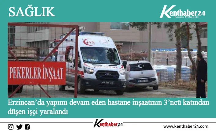 Erzincan’da yapımı devam eden ve "akıllı hastane" modeliyle Pekerler İnşaat