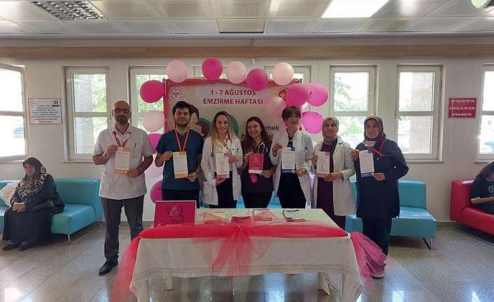 Erzincan'daki sağlıkçılar çevrimiçi sempozyuma katıldı 1-7 Ağustos Dünya Emzirme Haftası dolayısıyla "Anne Sütünün Teşviki ve