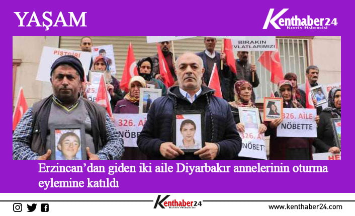 Diyarbakır annelerinin dağa kaçırılan çocukları için HDP il binası önünde
