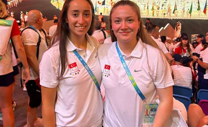 Erzincanlı Milli sporcular Nazlıcan İnci ve Bengisu Erçetin Çin'de yapılacak