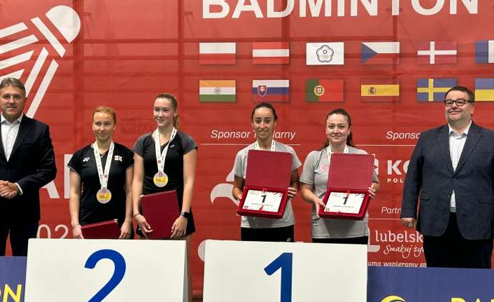 Erzincanlı Milli Badmintoncular, adını Türk tarihine altın harflerle yazdırmaya devam