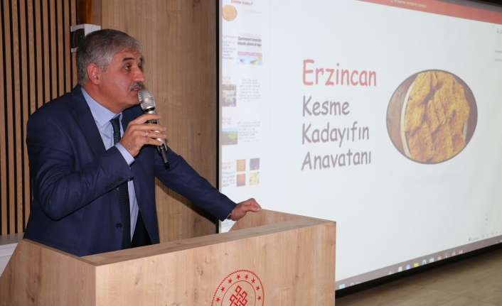 Erzincan’ın Coğrafi İşaretli ürünlerinden Kesme Kadayıfı sektöründe faaliyet gösteren üreticiler
