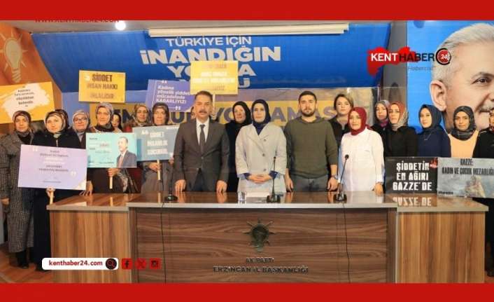 25 Kasım Kadına Yönelik Şiddete Karşı Uluslararası Mücadele Günü dolayısıyla