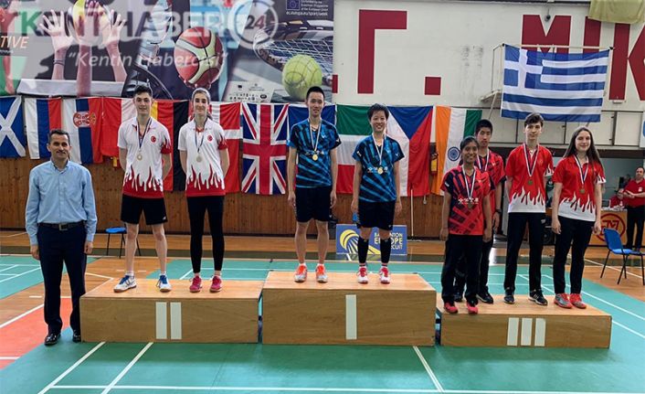 Gelecek vadeden Genç Milli Badmintoncular Yunanistan’da gerçekleşen Hellas Gençler Badminton