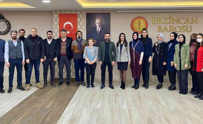 Erzincan Barosu tarafından “Eşler Arası Mal Rejimi Tasfiyesi” konulu meslek