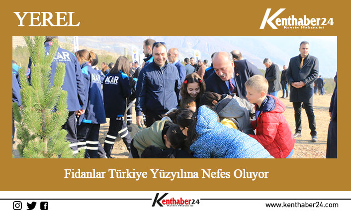‘Türkiye Yüzyılına Nefes Oluyoruz’ projesi kapsamında bugün Türkiye’de 4 milyon