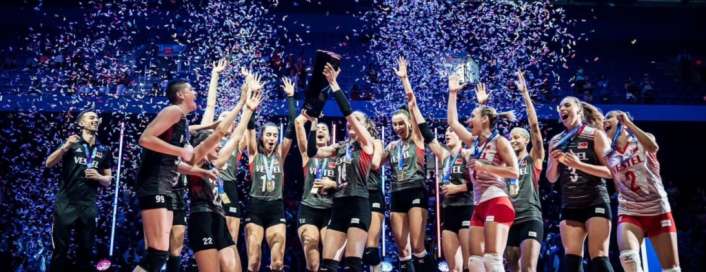 2023 FIVB Milletler Ligi Finalinde Çin ile karşılaşan A Milli