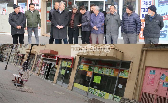 Erzincan Kızılay esnafı bir araya gelerek Önce Sularının ardından dün