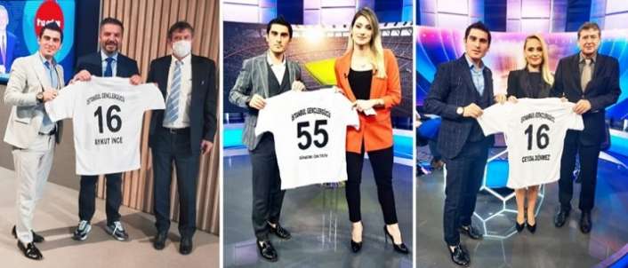 A Spora ziyarette bulunan İstanbul Gençlergücü Spor Kulübü Genç Başkanı