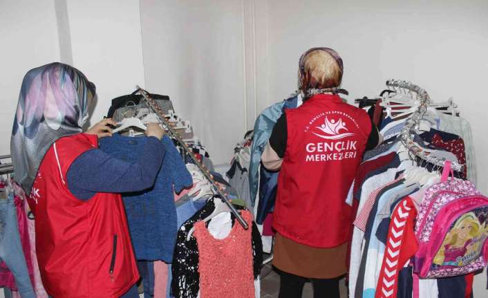 ERZİNCAN (İHA) – Erzincan’da gençler ihtiyaç sahibi aileler için “El