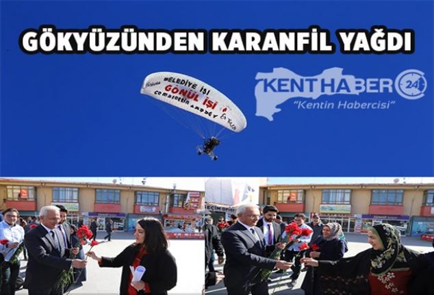 Erzincan Belediye Başkanı Cemalettin ziyaretlerde bulunarak kadınların 8 Mart Dünya