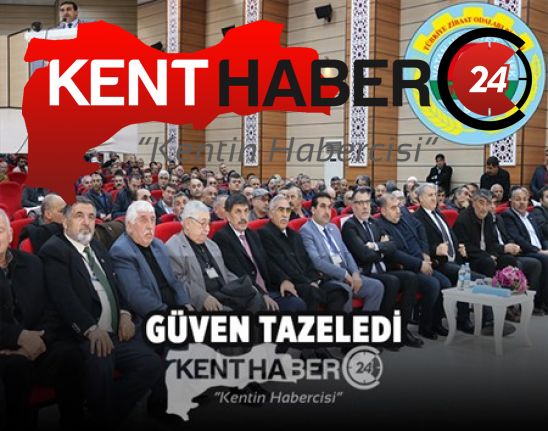 Erzincan Ziraat Odası 23. Olağan Genel Kurulu Yapıldı. Mevcut Başkan