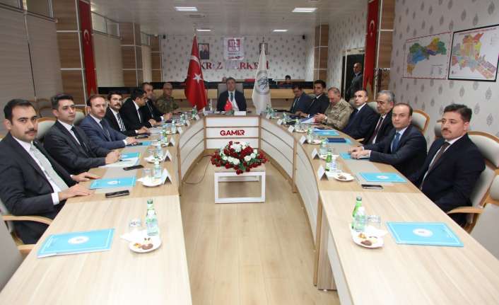 Her ay düzenli olarak yapılan ve il’in genel güvenlik ve