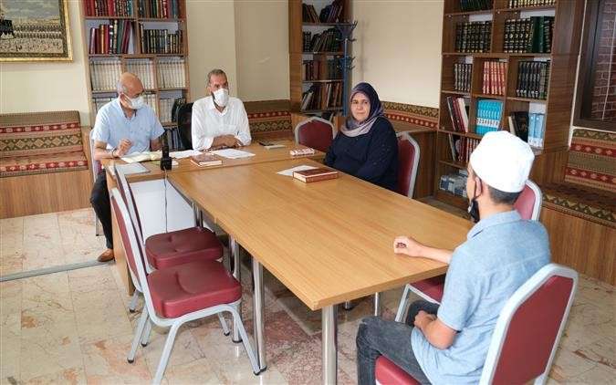 Erzincan’da Hafızlık ve Kur’an-ı Kerim’i yüzünden güzel okuma yarışması düzenlendi.