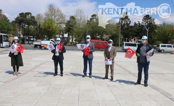 Hak-İş’e Bağlı Hizmet-İş Sendika Erzincan Şube Başkanı Harun Mutlu ve