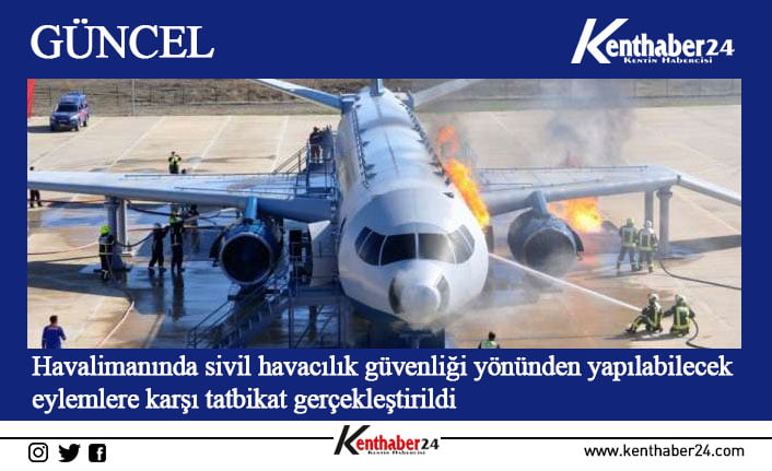 Erzincan’da bulunan Yıldırım Akbulut Havalimanı’nda geniş katılımlı 2022 yılı sivil