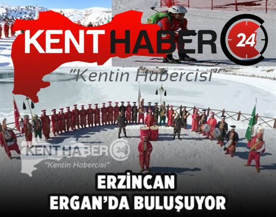 Erzincan Belediyesi 5 ocak Cumartesi Günü Ergan Dağında bir program