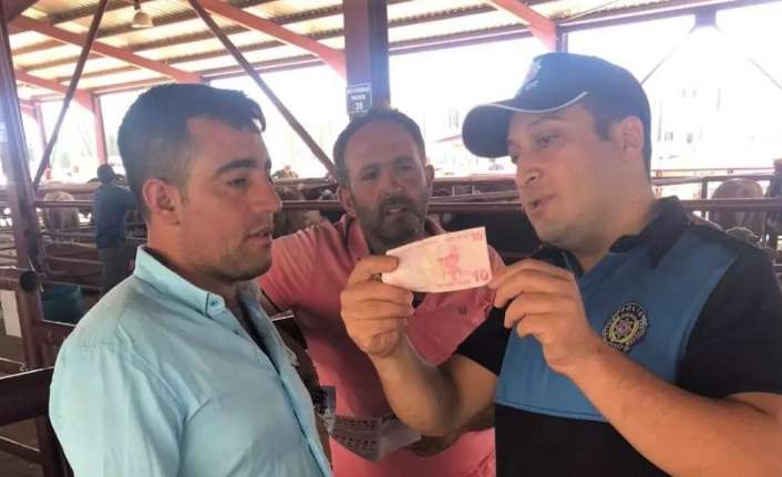 Kurban Bayramı’na sayılı günler kala Erzincan’da kurulan canlı hayvan pazarında