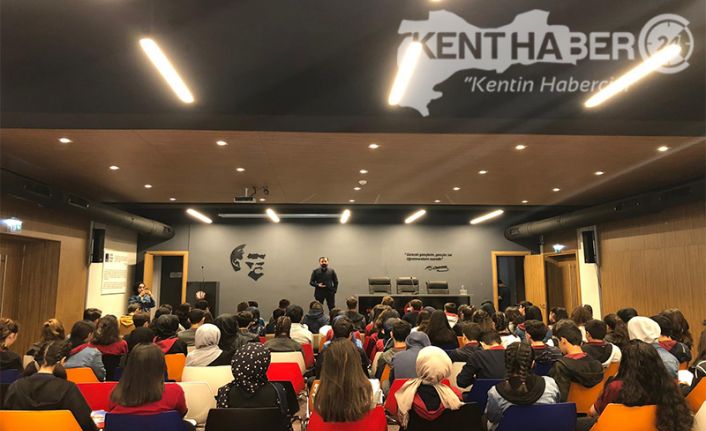 Kariyer günleri programı kapsamında Mezun olduğu okul olan tarihi Erzincan