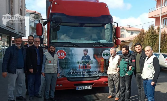 Erzincan İnsani Yardım Derneği (İHH) tarafından vatandaşların yardımları ile temin