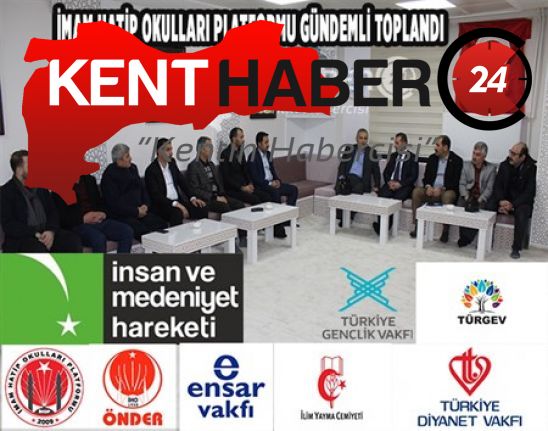 Erzincan İmam Hatip Okulları Platformu(İHOP) aylık genel toplantısını Erzincan Gençlik