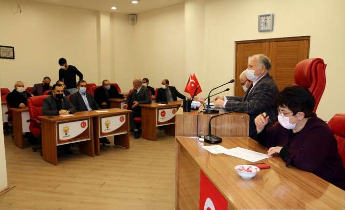 Erzincan İl Genel Meclisi’nin 2021 yılındaki ilk toplantısı bugün yapılan