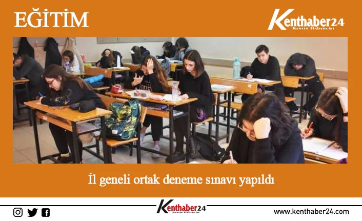Erzincan il genelindeki tüm 12. sınıf öğrencilerinin bilgi, beceri ve