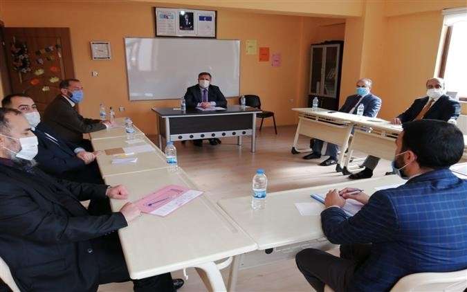 Erzincan İl Müftülüğünce İlçe Müftüleri Aralık 2020 toplantısı Üzümlü ilçesinde