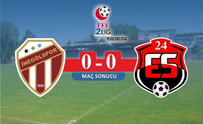 TFF 2. Lig Beyaz Gurup 34. Hafta mücadelesinde İnegöl spora