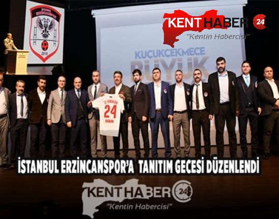 İstanbul Erzincan spordan tanıtım gecesi. İstanbul 2. Amatör Ligde mücadele