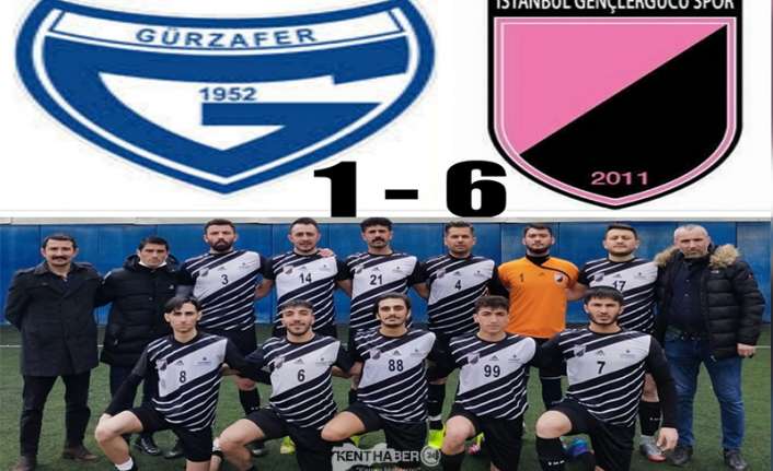 İstanbul Bayrampaşa Belediye Stadında oynanan Gürzafer spor  İstanbul Gençlergücü