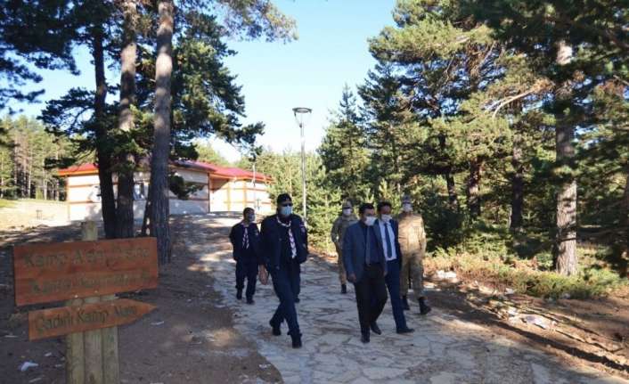 Türkiye İzcilik Federasyonu Başkanı Hasan Dinçer Subaşı, Dumanlı Tabiat Parkını
