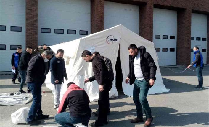 Erzincan İl Jandarma Komutanlığının rütbeli personeline ve güvenlik korucularına yerel
