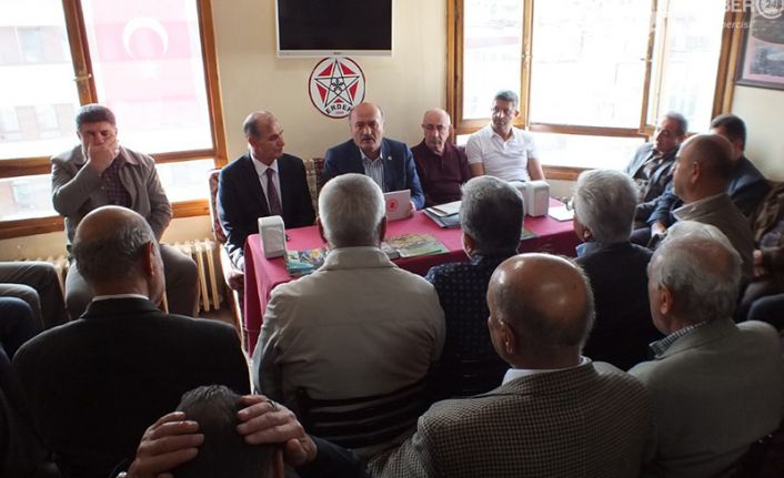 Ankara’da çalışmalarını sürdüren, Erzincan Dernekleri Federasyonu’nun hafta sonu düzenlediği “ERDEF