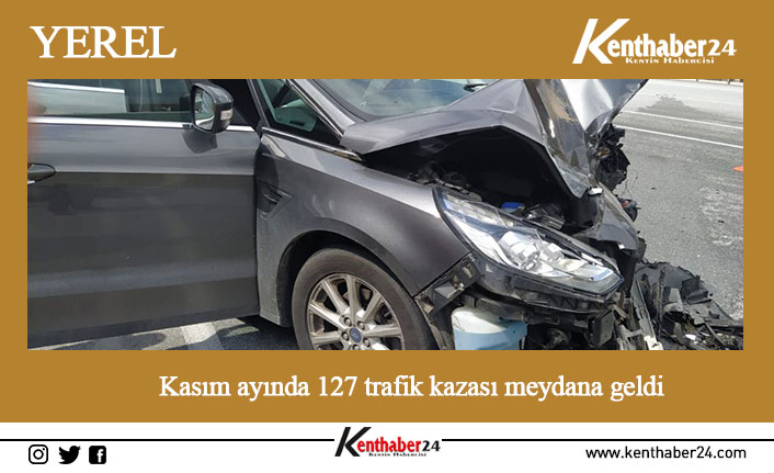 Erzincan’da il ve bölge trafik mıntıkasında kasım ayında 76 maddi