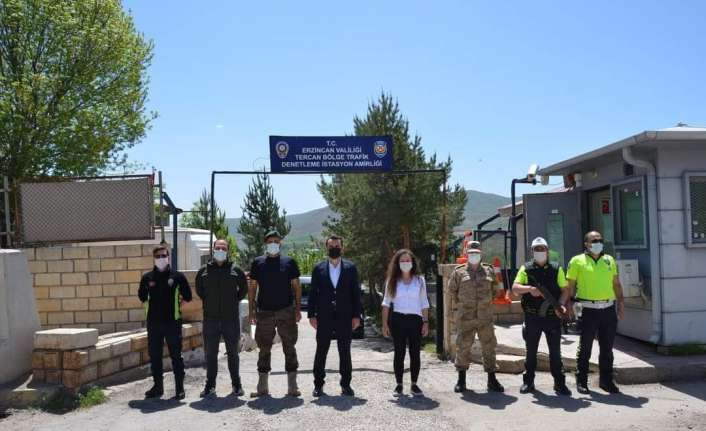 Tercan Kaymakamı Musa Kazım Çelik, Ramazan Bayramı münasebetiyle çeşitli ziyaretlerde