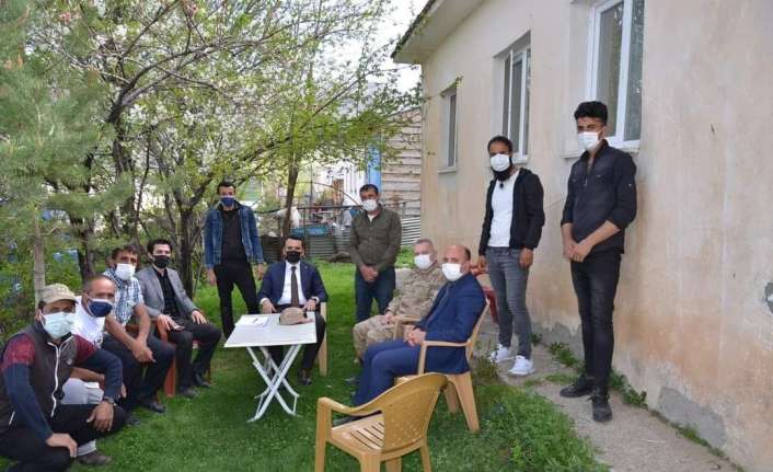 Erzincan’ın Tercan ilçesi Kaymakamı Musa Kazım Çelik, Kemerçam, Yuvalı, Çayırdüzü