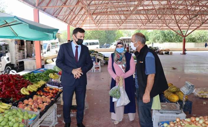 Erzincan Çayırlı İlçesi Kaymakamı Ahmet Gülderen, Covid-19 ile mücadele kapsamında