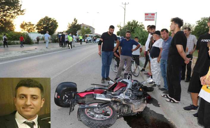 Erzincan’da otomobille çarpıştıktan sonra yaklaşık 200 metre sürüklenen motosiklet sürücüsü