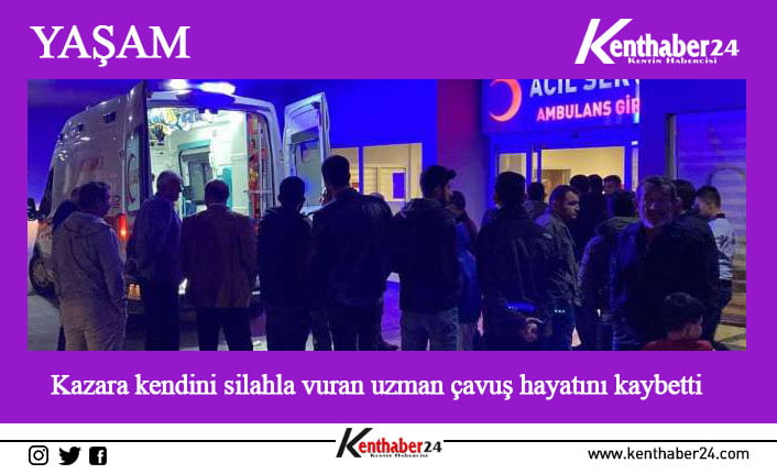 Erzincan’ın Refahiye ilçesinde bulunan karakolda kazara kendini silahla vuran uzman