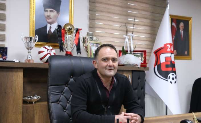24Erzincanspor Kulüp Başkanı Gökhan