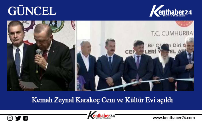 Erzincan’ın Kemah ilçesinde yapımı tamamlanan Alevi Kültür Derneği Kemah Zeynal