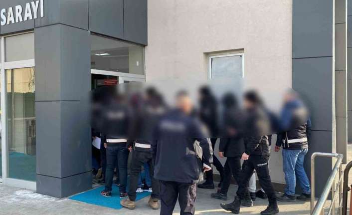 Erzincan’da 4 gün önce düzenlenen ‘Kökünü Kurutma’ operasyonunda gözaltına alınan